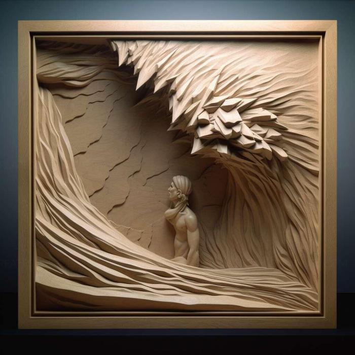 نموذج ثلاثي الأبعاد لآلة CNC 3D Art 